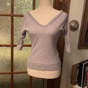 Grey wool sweater size medium
